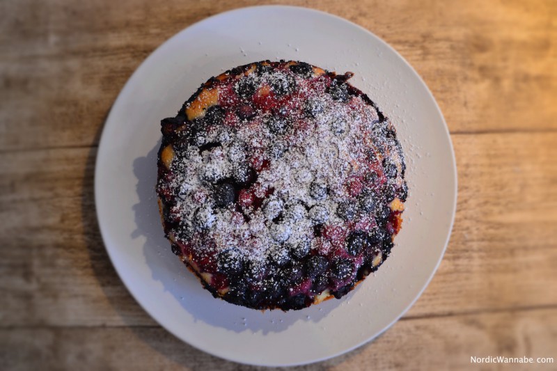 Dänischer Beerenkuchen