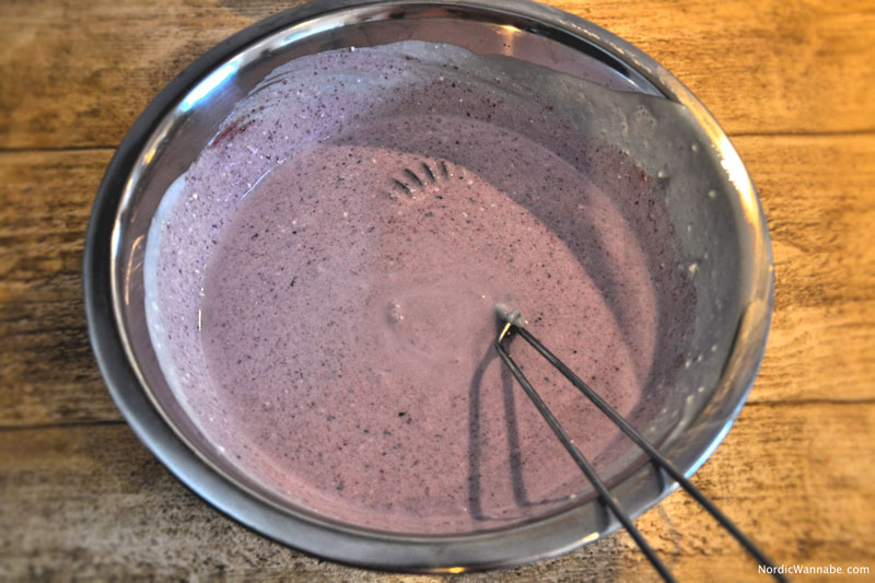 Selbst gemachtes Blaubeereis skandinavisch selbstgemacht www.nordicwannabe.com