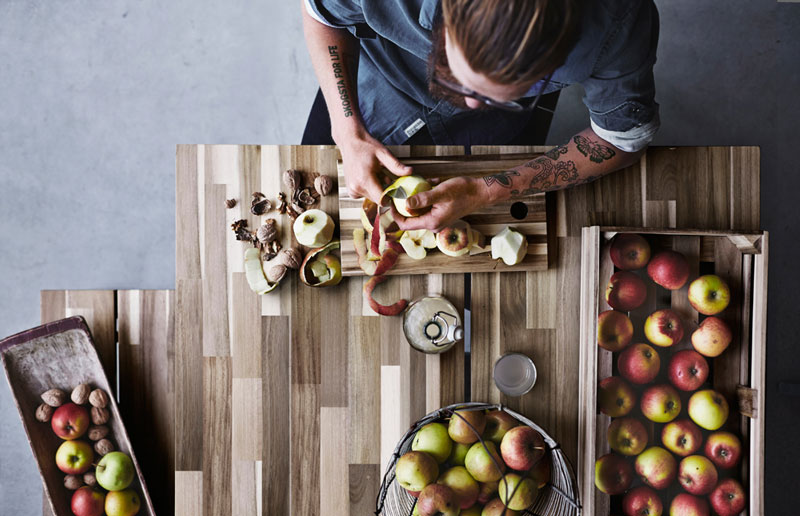 IKEA Neuheit, neu, 2015, 2016, Skogsta, Serie Kollektion, Möbel, nordisch, skandinavisch, Scandi Style, Interior, Schwedisch, norwegisch, Küche, Esszimmer, Holz, nachhaltig