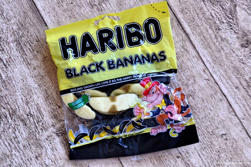 Lakritz aus Dänemark, Black Bananas, Haribo, Dänemark, Blog, Affe, Skandinavien, Lakritz, Blog