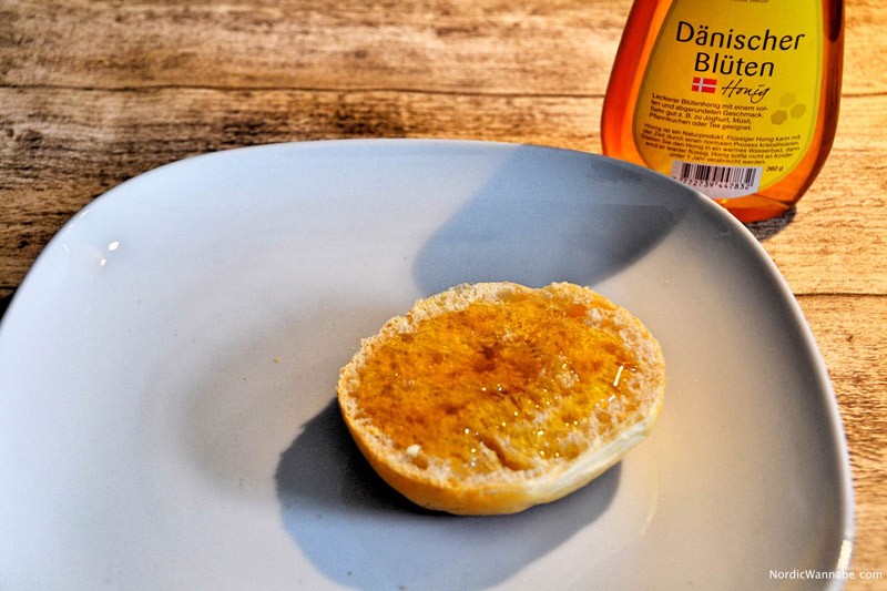 Dänischer Blüten-Honig, Honig, Dänemark, Jakobsens, Frühstück, Skandinavien, Blog, Blüten, Naturprodukt