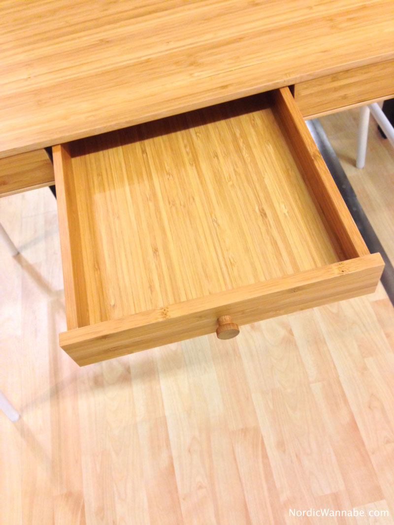LILLÅSEN, Neuheit, IKEA, neu, Schreibtisch, Tisch, 2015, 2016, Schweden, Bambus holz, Skandinavien, Blog