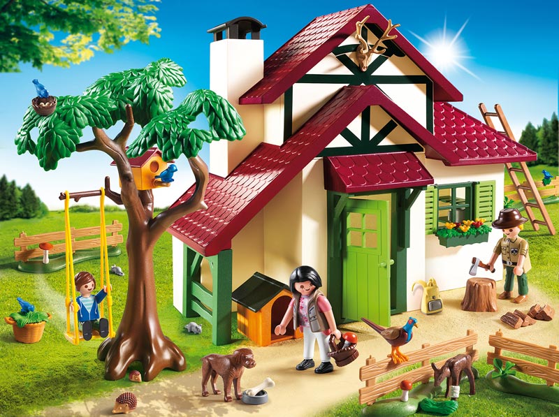Neues Playmobil Thema Forsthaus, Wald, Waldtiere, Norwegen, Schweden, Skandinavien, Spielzeug, Kinder, Weihnachten, 2016, Neuheit, Blog, Empfehlung, 6811