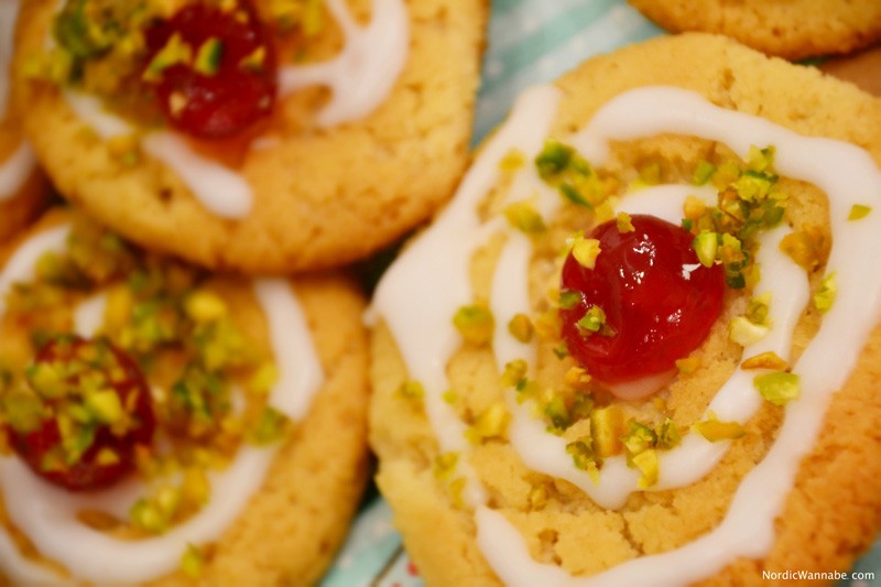 Kekse, Skandinavien, Blog, Plätzchen, Weihnachten, Norwegen, Schweden, Finnland, Dänemark, selbst gebacken, Kirsch Drömmar, lecker, leicht, schnell