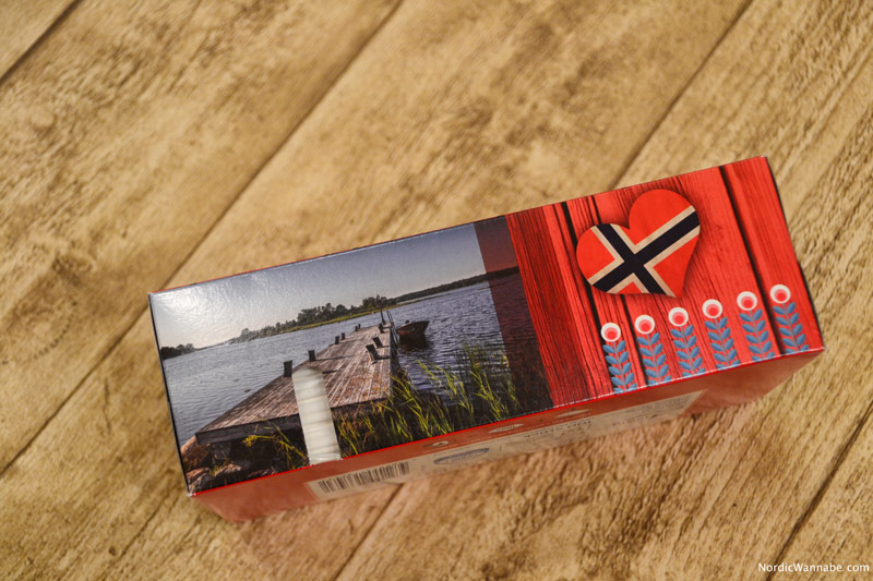 Taschentücher, Box, Tatü, Taschentücherbox, Rewe, Norwegen, Fahne, Flagge, rot, Winteredition, neu, 2015, Blog, Skandinavien, Elch, Kosmetiktücher