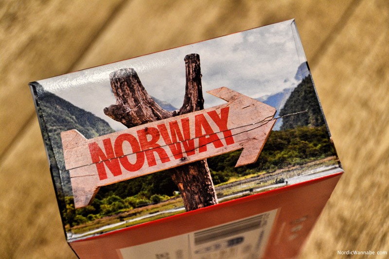 Taschentücher, Box, Tatü, Taschentücherbox, Rewe, Norwegen, Fahne, Flagge, rot, Winteredition, neu, 2015, Blog, Skandinavien, Elch, Kosmetiktücher