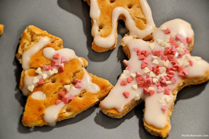 Last Minute, Kekse, Plätzchen, ohne Backen, Schweden, Softbröd, Blog, Weihnachten, Skandinavien, Zuckerguss