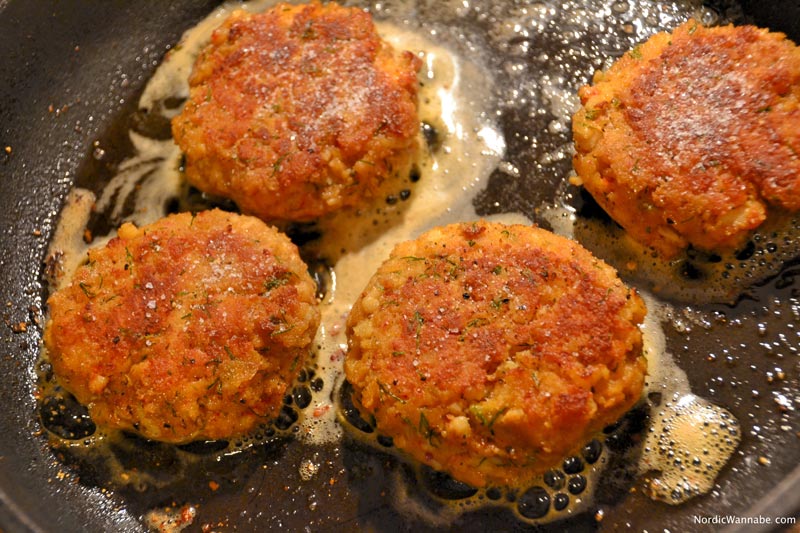 Krebsfleischfrikadelle, Schweden, Skandinavien, Blog, Rezept, Kochen, lecker, Fisch, Schwedische Frikadellen