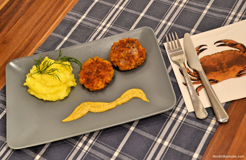 Krebsfleischfrikadelle, Schweden, Skandinavien, Blog, Rezept, Kochen, lecker, Fisch