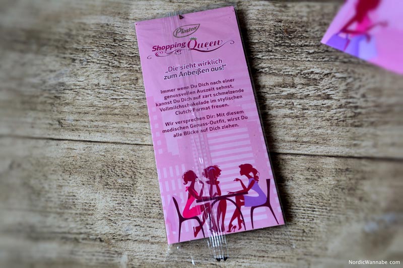 Shopping Queen, Shoppingqueen, Schokolade, VOX, Guido Maria Kretschmer, Praline, Clutch, Beautycase, Piasten, Schoko, Blog, Fashion, Design