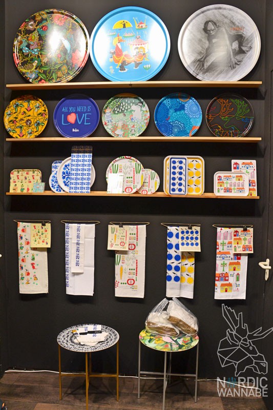 typisch schwedisch, Schweden, Skandinavien, Formpress, Tabletts, Druck, Muster