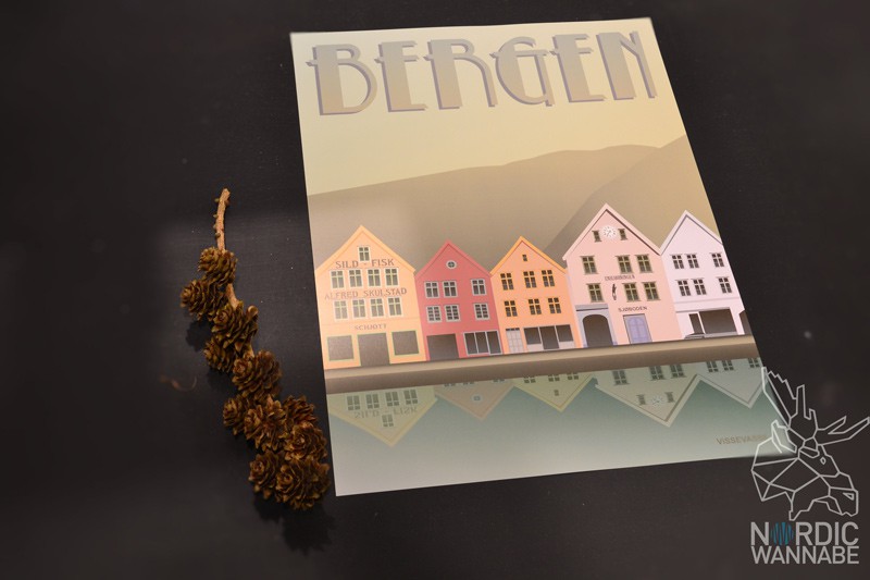 Bilder aus Skandinavien, Vissevasse, Bergen, Norwegen, Schweden, Dänemark, Kopenhagen, Oslo, Blog, Grafiken, Poster
