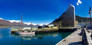 Norwegische Gipfelzentrum , Åndalsnes, Norwegen, Fjordnorwegen, Berge, Urlaub, Reise, Kreuzfahrt, Blog, Skandinavien, Gebirge, Haakon