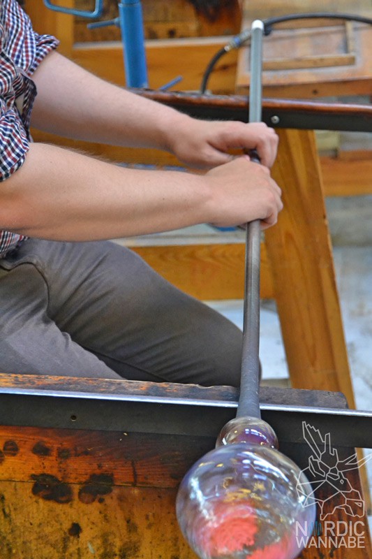 Glas, Kosta, Glas blasen, Glascenter, Kosta Boda, Art Hotel, Schweden, Skandinavien ,Blog