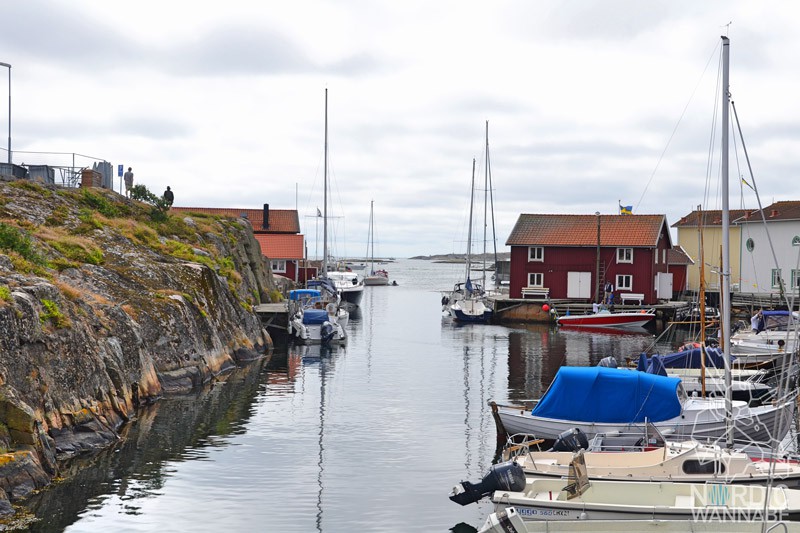Smögen, Mittsommer, Hafen, Brygge, Schweden, Skandinavien, Blog, rote Holzhäuser