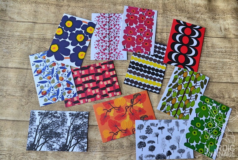 Marimekko, Marimekko - 100 Postkarten, finnisches Design, Muster, Finnland, Design, Skandinavien, Blog,, Unikko, bunt
