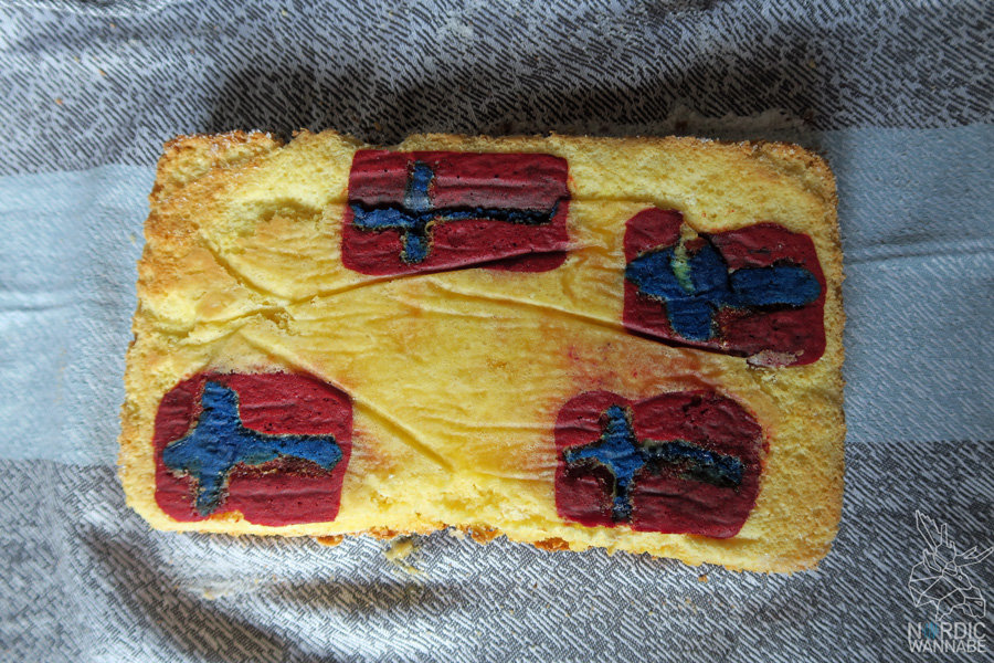 Biskuitrolle, Norwegisch, Norwegen, Rezept, Backen, Kochen, Erdbeeren, Blaubeeren, lecker, einfach, Sahne, Quark, Skandinavien, Hygge, Blog