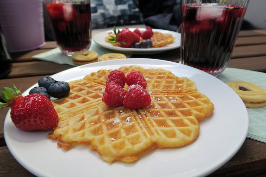 Hygge Waffeln, Hygge, Waffeln, norwegische Waffeln, Waffelrezept Norwegen, Blog, Norwegen, Skandinavien, Dänemark