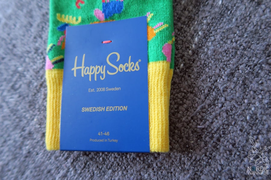 Happysocks, Happy Socks, Strümpfe, Socken, Schwedenmuster-Strümpfe, Schweden-Muster, Schweden Blog, Skandinavien