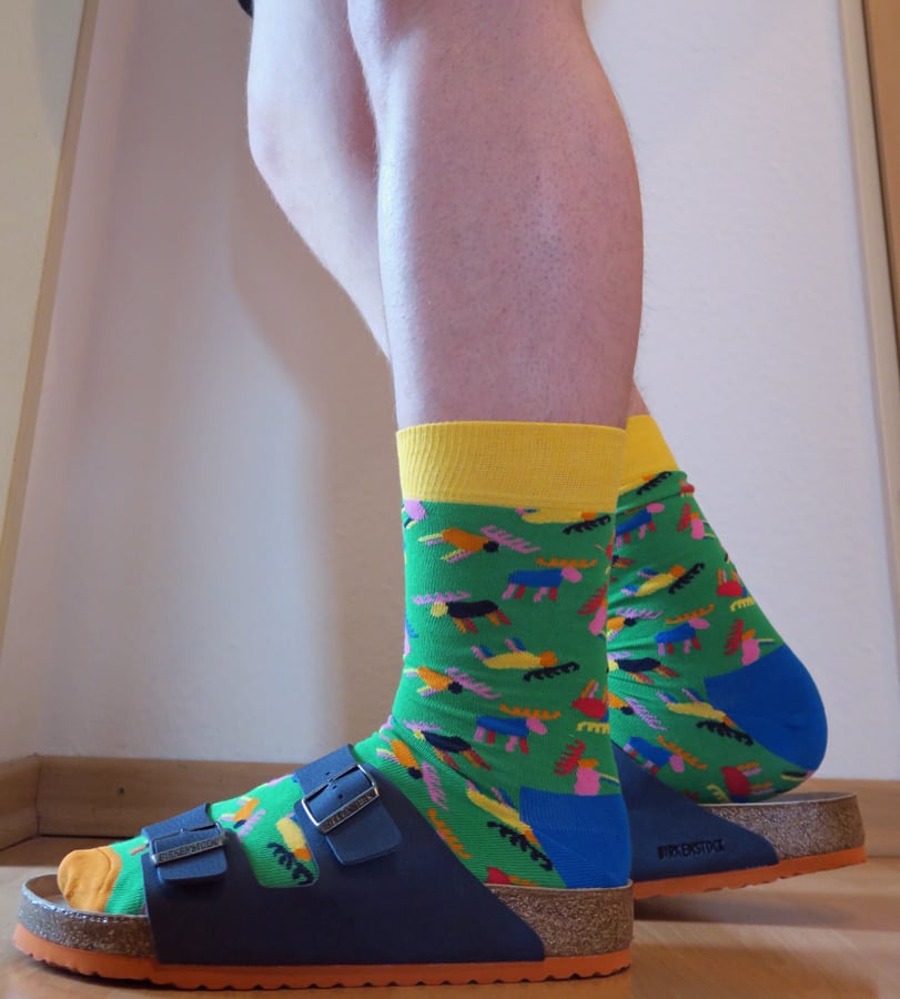 Happysocks, Happy Socks, Strümpfe, Socken, Schwedenmuster-Strümpfe, Schweden-Muster, Schweden Blog, Skandinavien