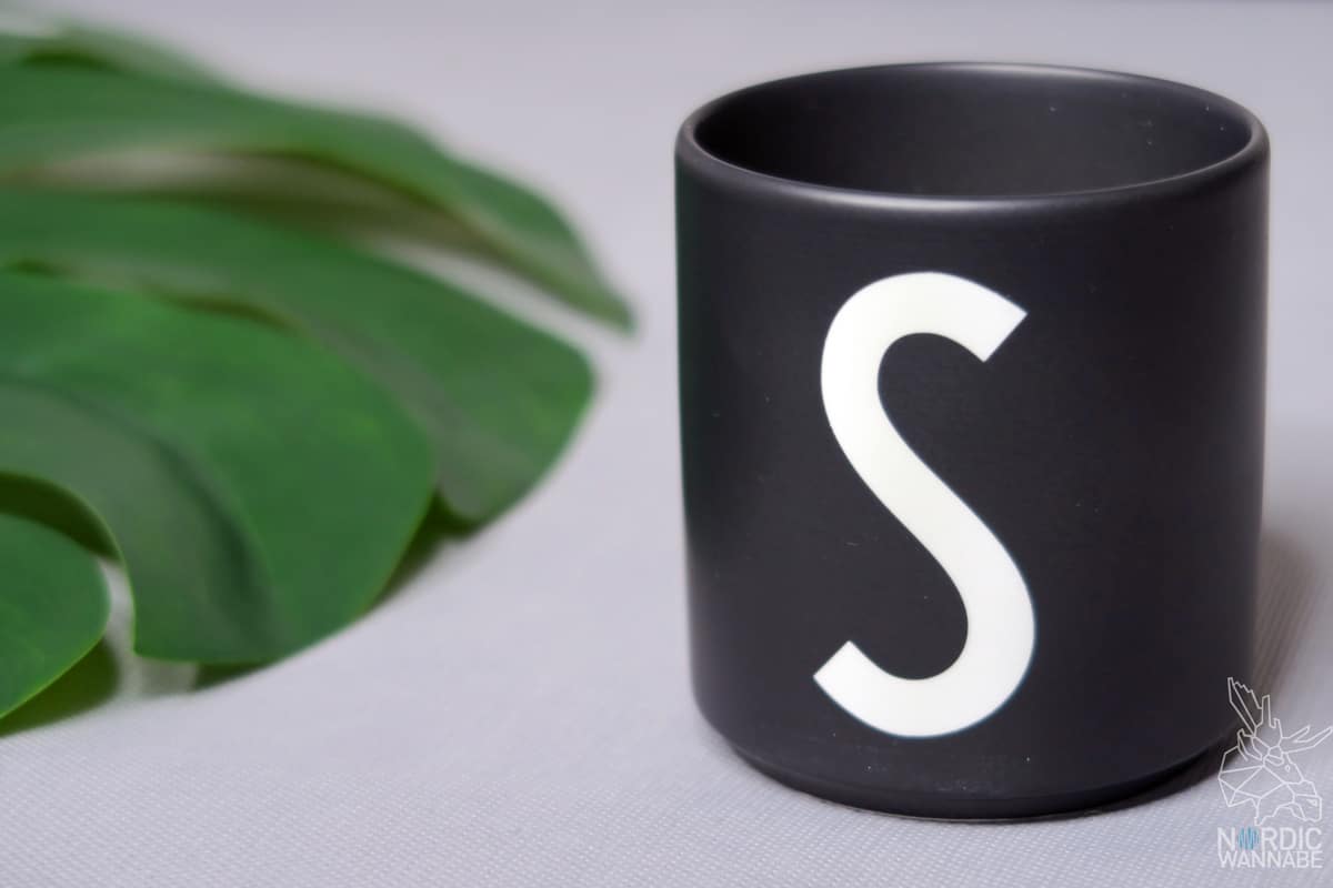 Design Letters, Dänemark, Nordichome, Nordicliving, Interior, Lothar John, Arne Jacobsen, Design, Becher, Tasse, Buchstaben, Blog,