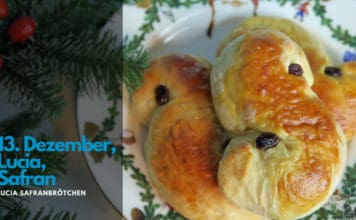 Lucia Safranbrötchen, Lucia Brötchen, Luisa Kekse, Skyr Gebäck, Luscia, Schweden, schwedische Tradition,