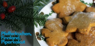 Finnische Pfefferkuchenkekse, Finnland, Finnische Kekse, Weihnachten, Finnlandblog, Pfefferkuchen, Zimt, Nelken, Ingwer, Mörser