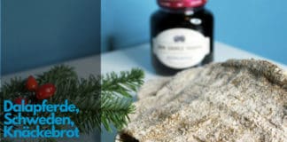Knäckebrot selber backen, Schwedenbrot, Schwedisches Knäckebrot, Rezept, Weihnachten, Weihnachtsknäckebrot, Teigrolle Dalapferde,