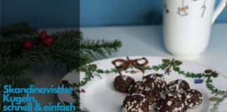 Skandinavische Schneekugeln, Haferkugeln, Schweden, Skandinavien Blog, Lecker, schnell, Hygge Kekse, Kokoskugeln