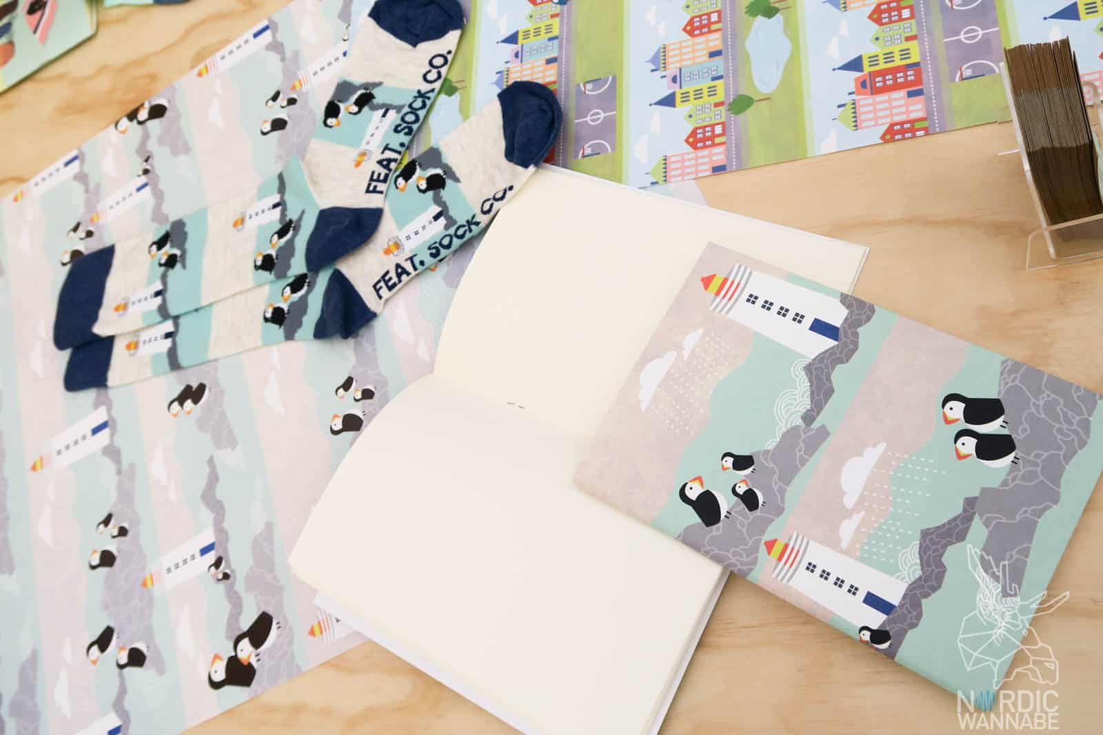 Strümpfe, Island, Papageintaucher, Skandinavische Wohntrends 2018, Holland, Messe, Skandinavien Blog, Hygge, Skandinavisch Wohnen, Einrichten, Interior