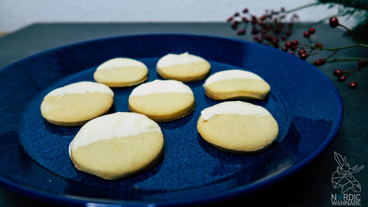 Skandinavische Kekse, Lakritzkekse, Weihnachtsrezept, Kekse aus Dänemark, Salmiak-Kekse