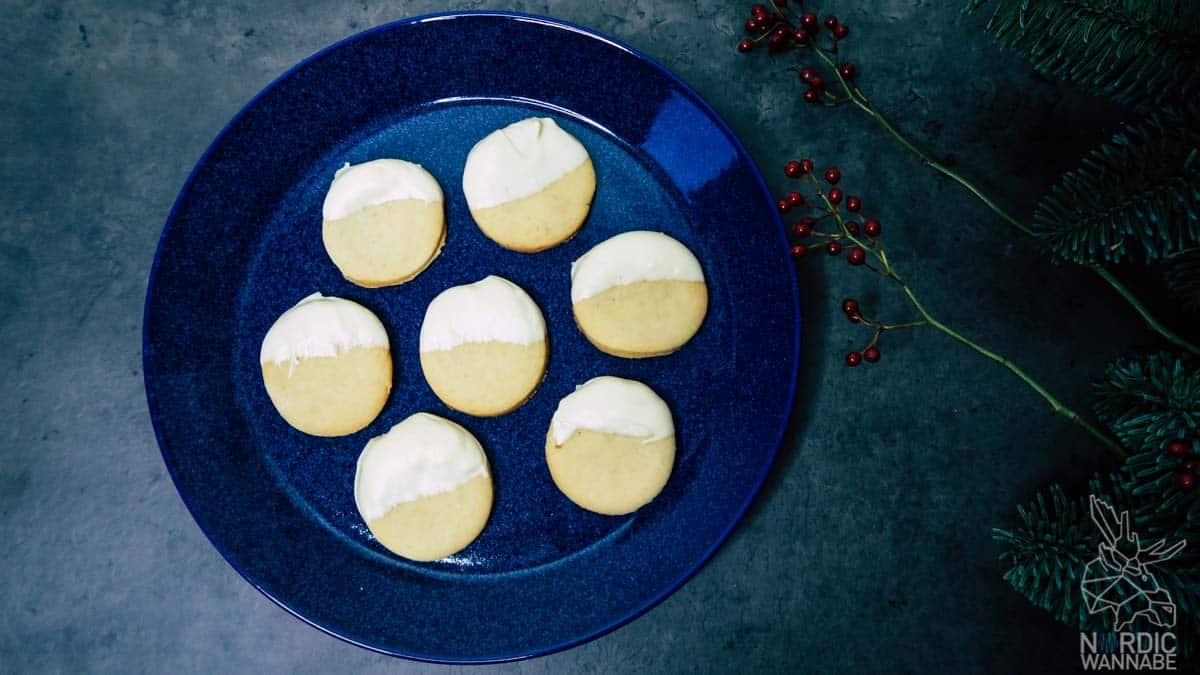 Skandinavische Kekse, Lakritzkekse, Weihnachtsrezept, Kekse aus Dänemark, Salmiak-Kekse