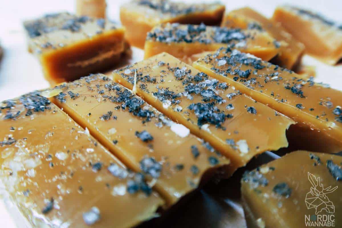 Karamellbonbons mit Salz, Skandinavien, Hygge, Valentinstag, Karamellbonbons selber machen, Rezepte