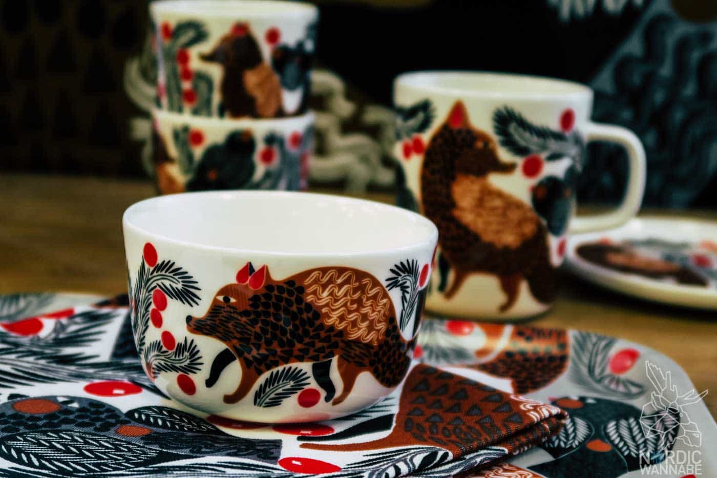 Finnische Weihnachtsdekoration von Marimekko, Marimekko Neuheiten 2019, Finnland, Finnisches design, Marimekko Shop Frankfurt