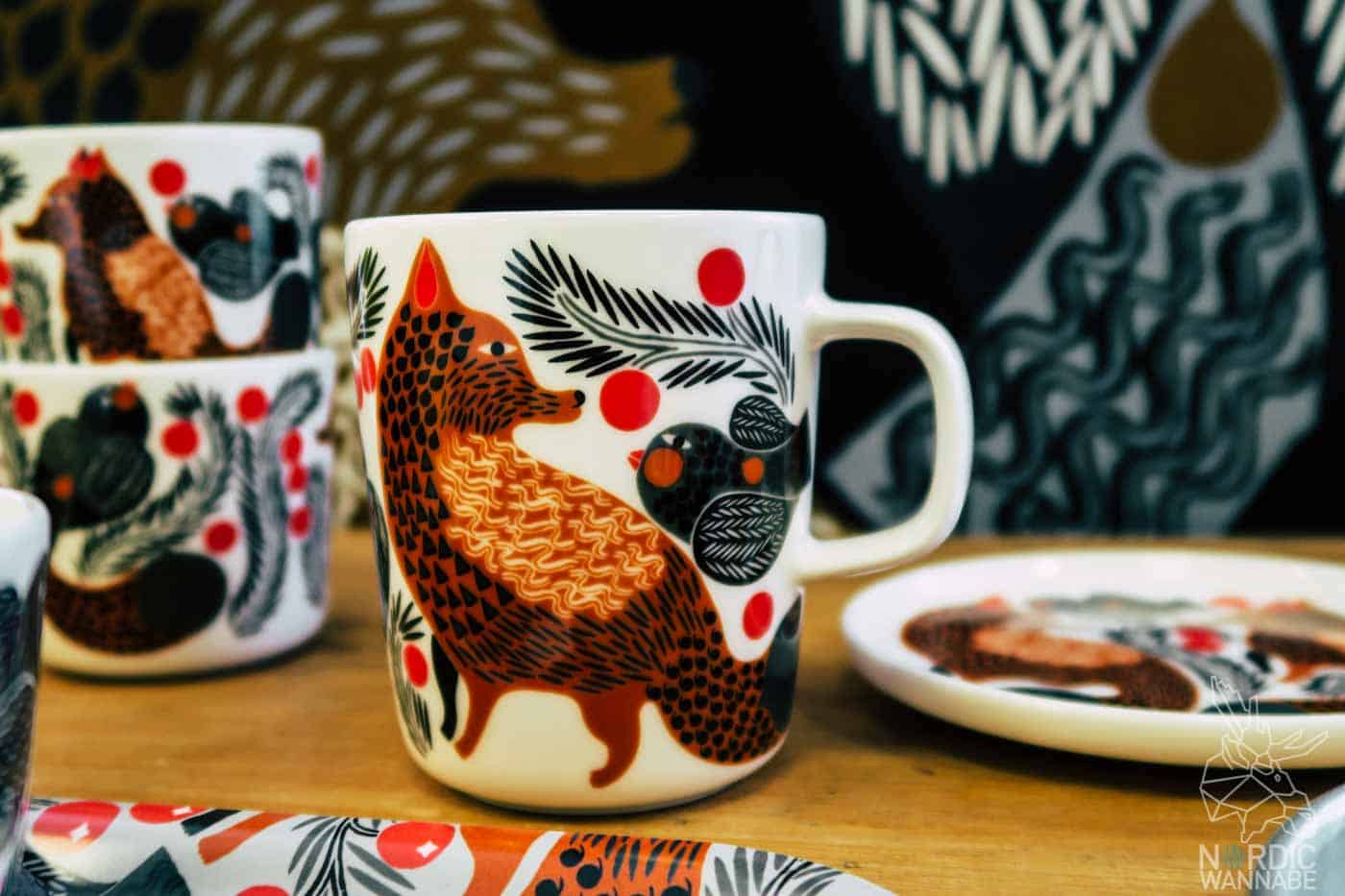 Finnische Weihnachtsdekoration von Marimekko, Marimekko Neuheiten 2019, Finnland, Finnisches design, Marimekko Shop Frankfurt