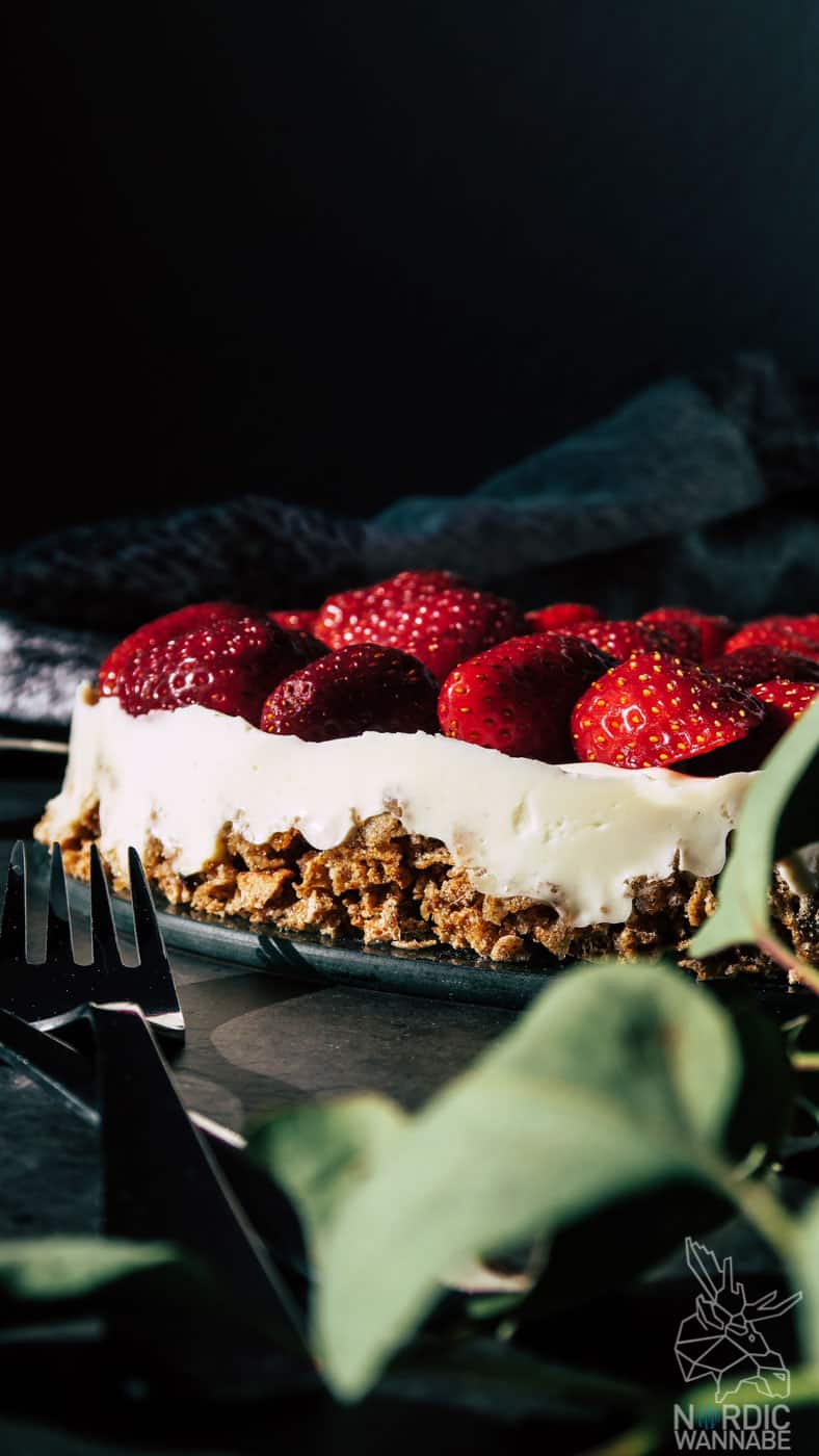Skyr-Torte, Rezept, Schweden, Mittsommer , Skyr