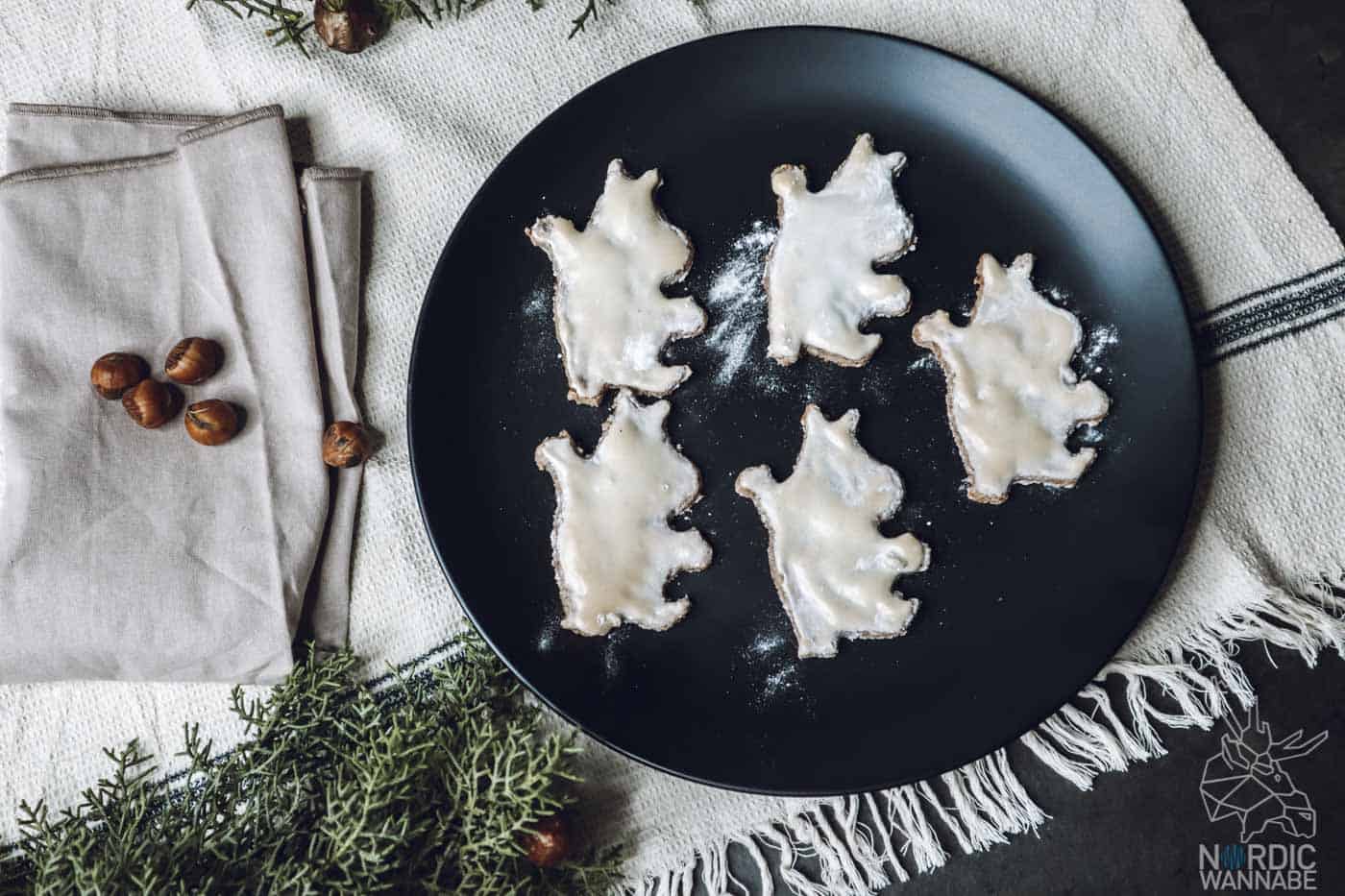 Skandinavische Weihnachtskekse