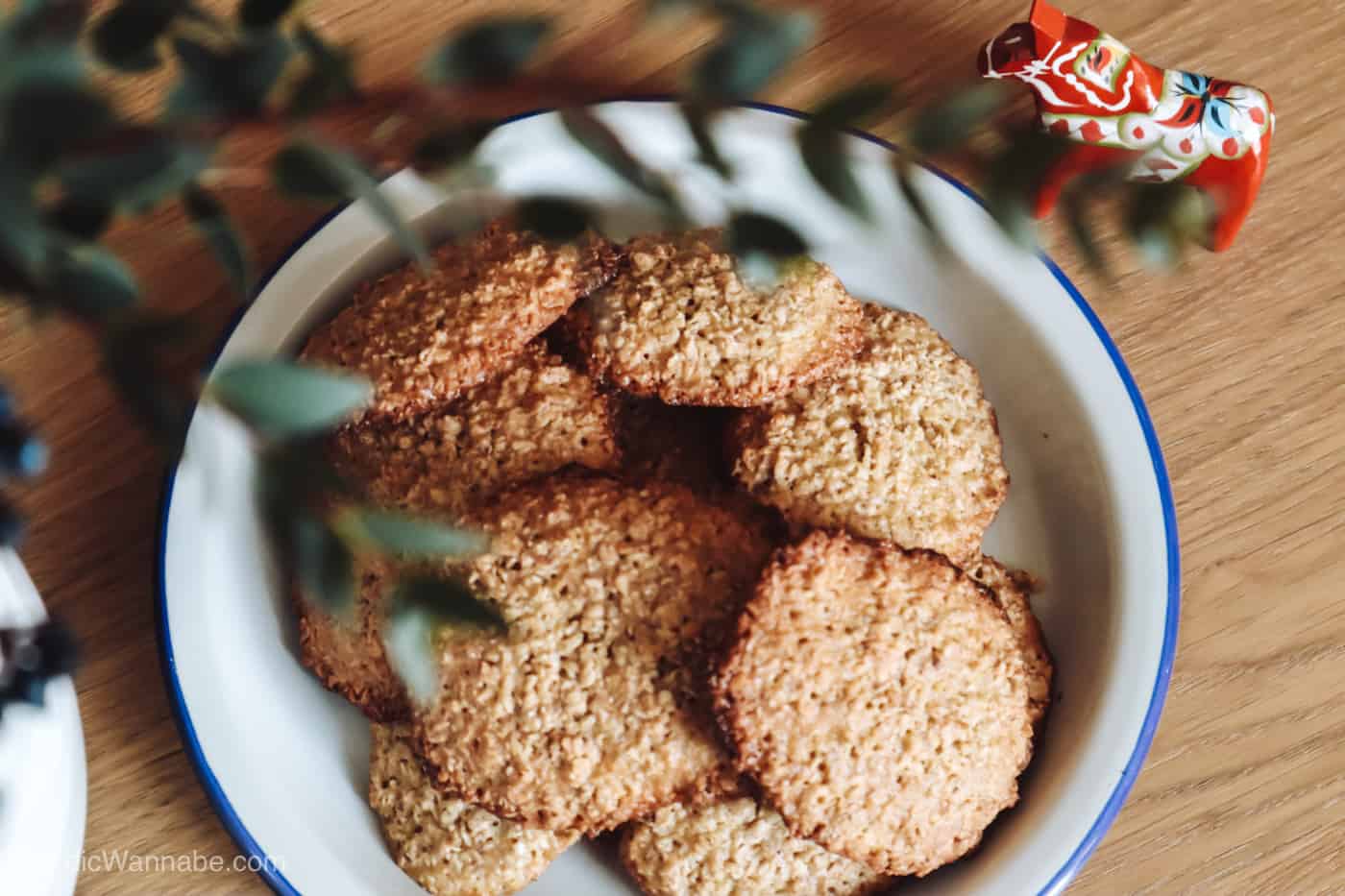 Schwedische Haferkekse, Rezept, Schweden, Skandinavien