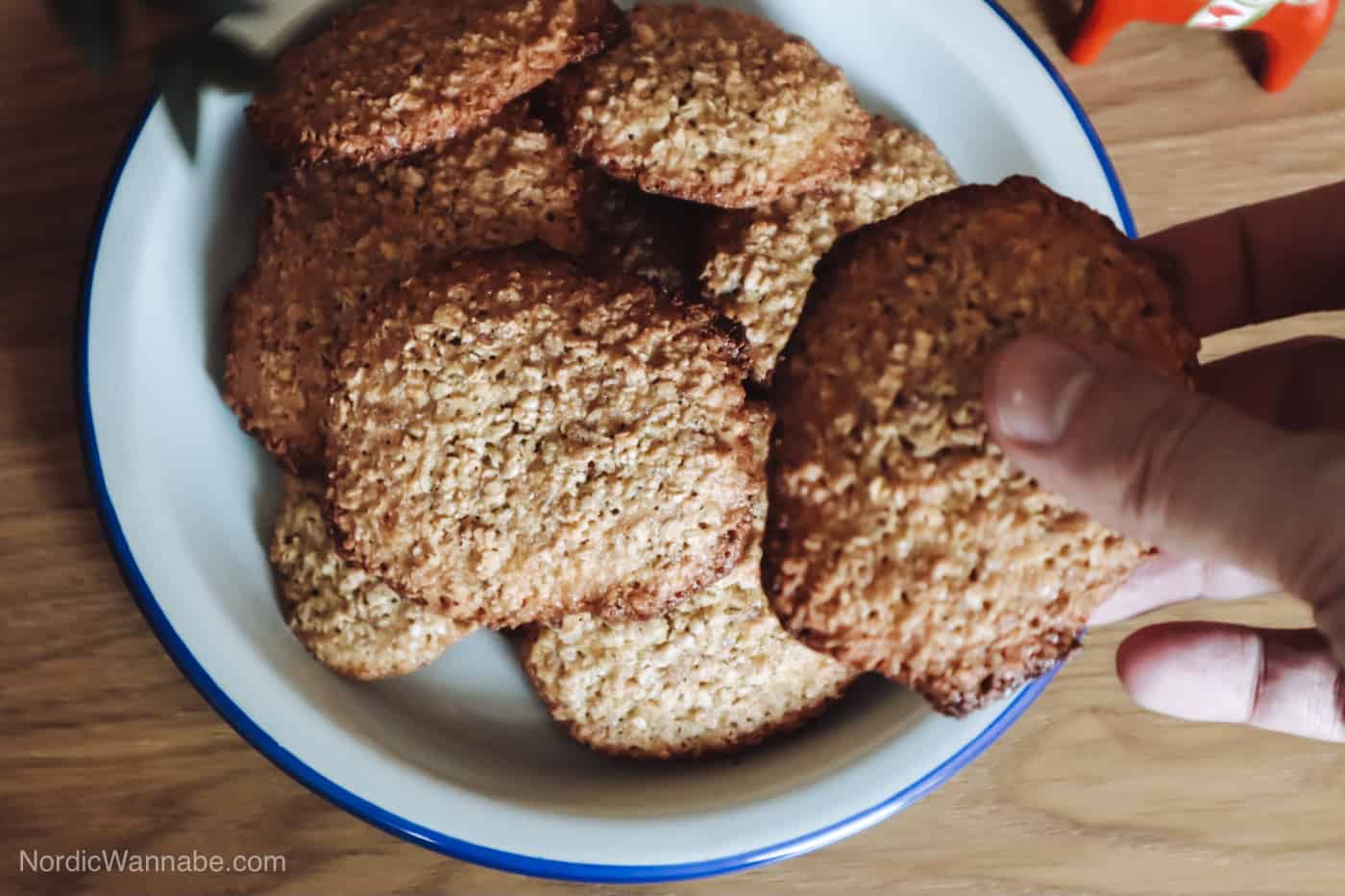 Schwedische Haferkekse, Rezept, Schweden, Skandinavien