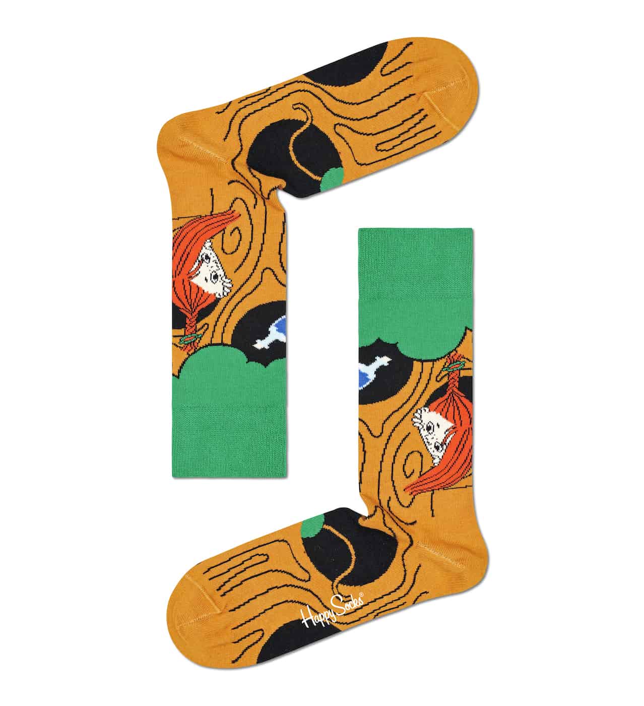 Pippi Langstrumpf, Socken, Strümpfe, Happy Socks