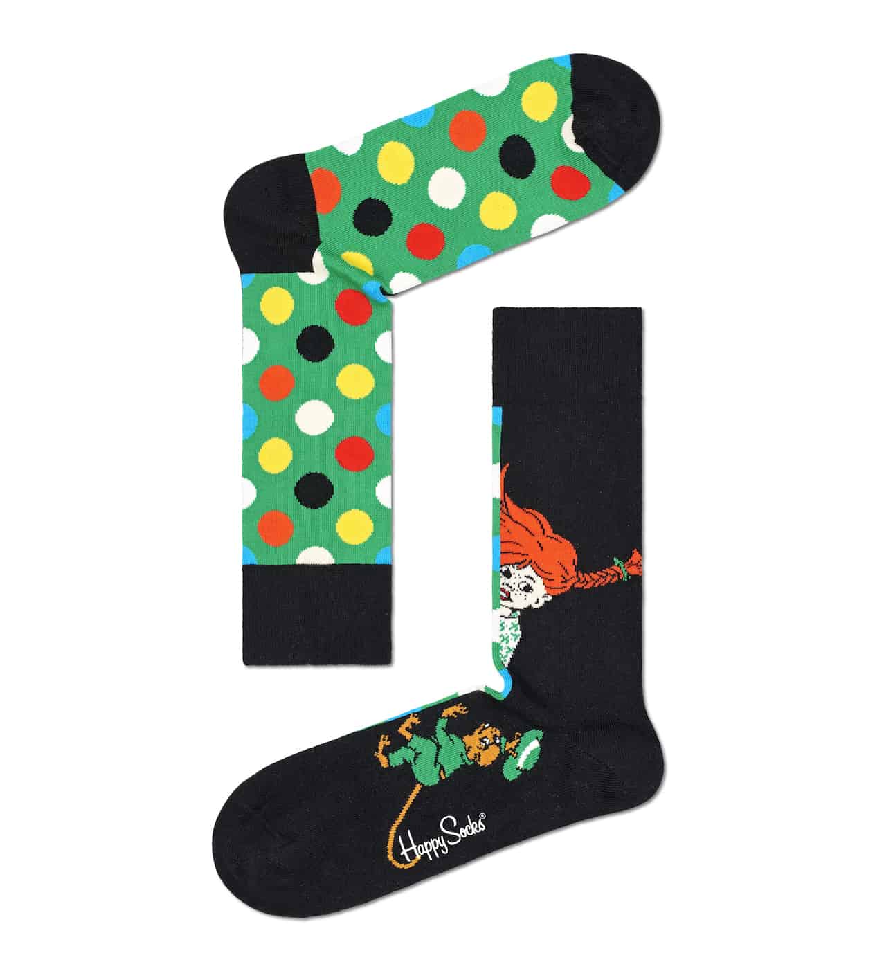 Pippi Langstrumpf, Socken, Strümpfe, Happy Socks
