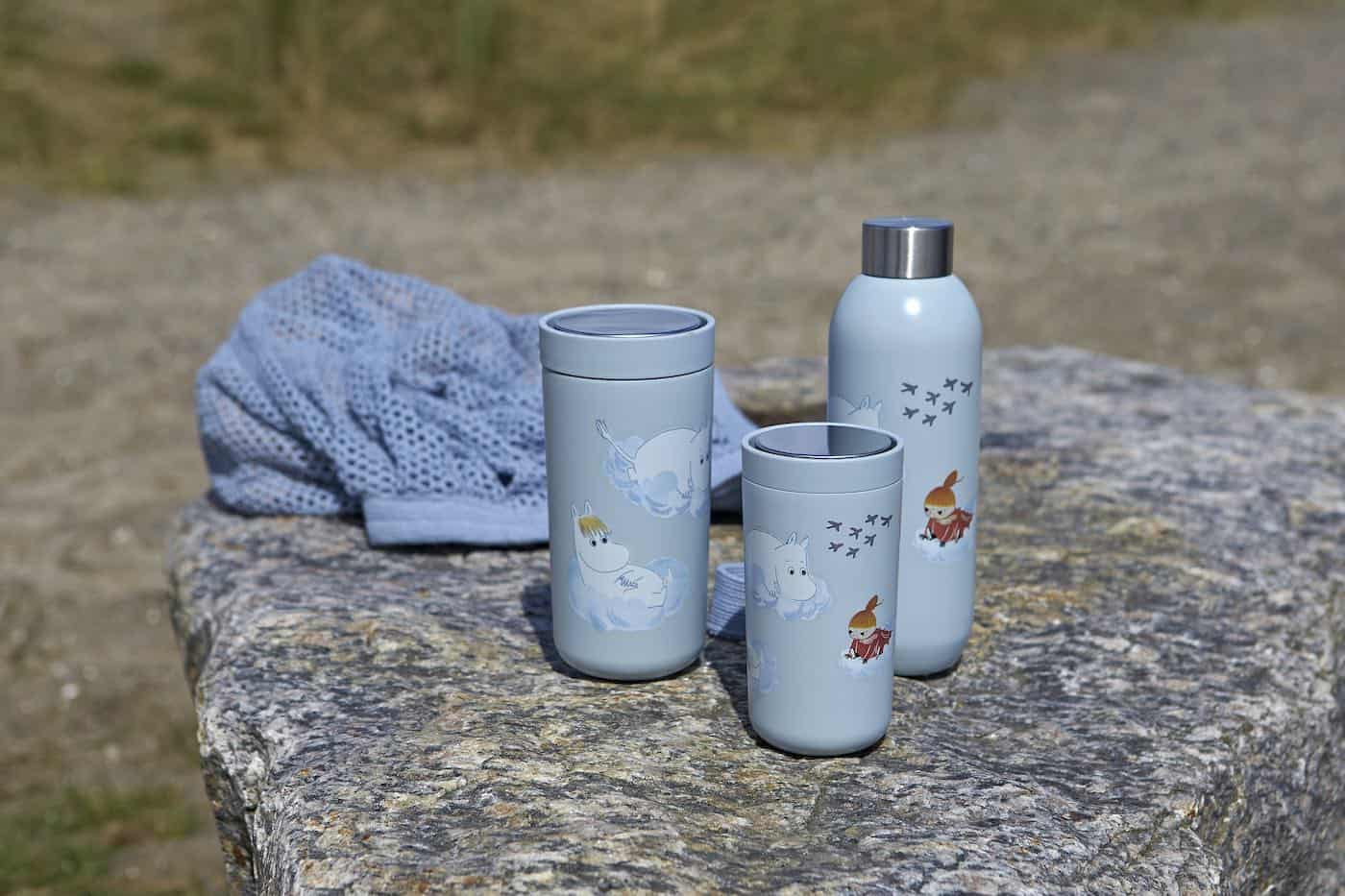 Mumins-Becher zum Mitnehmen, Stelton, Rig-Tig, Neuheit, Skandi-Style, Thermobecher, Moomin