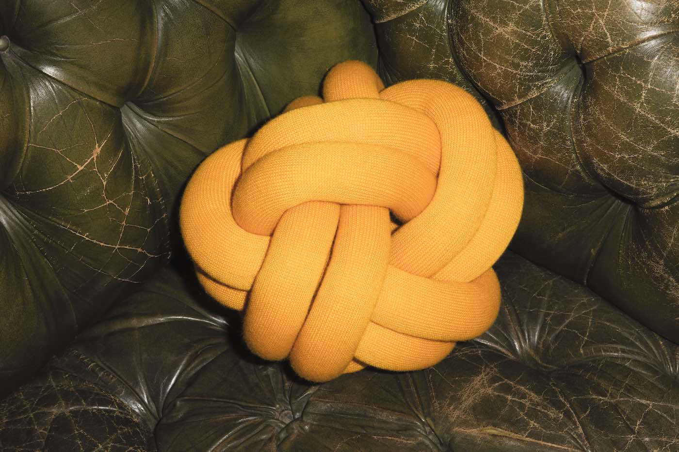 Knoten-Kissen, skandinavisch Kissen, Design House Stockholm, Knot Cushion