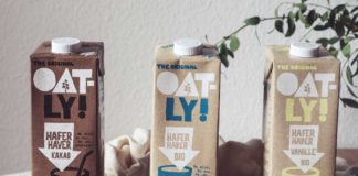 Oatly Hafermilch, Milchersatz, Kakao