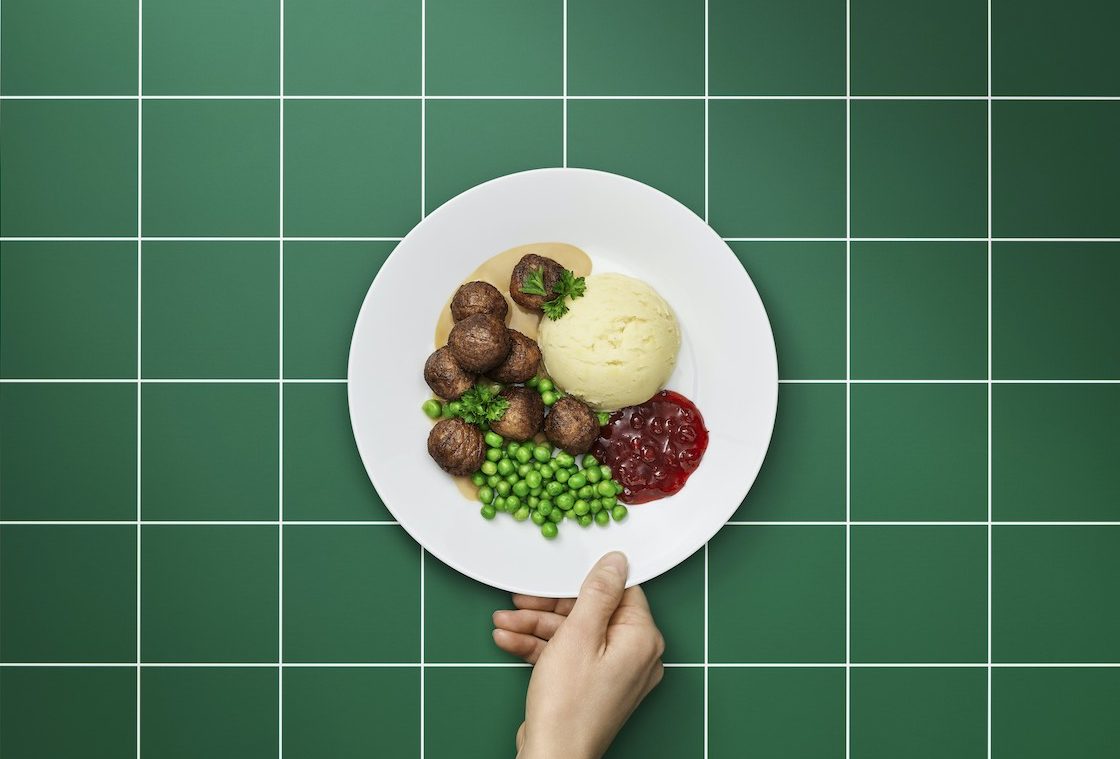 Fleischbällchen, Vegane Köttbullar, Vegetarische Köttbullar, Pflanzliche Köttbullar, IKEA, ohne Fleisch