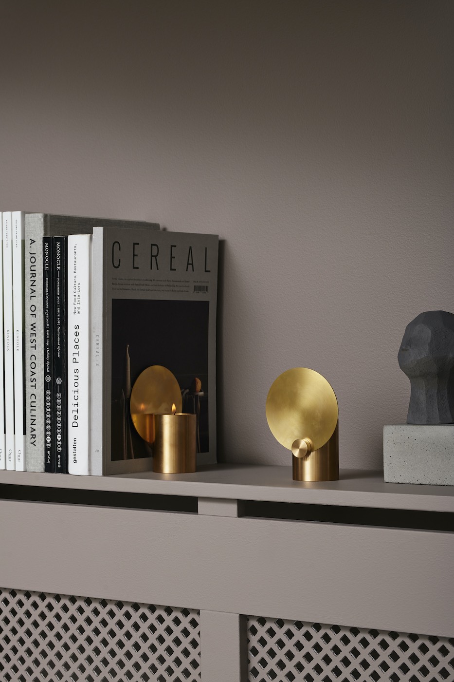 Applicata Kerzenständer, Kerzenhalter, Hergestellt in Dänemark, 3daysofdesign, Circle Kollektion, mush Kollektion, Box, Holz Optik, Dänisches Design