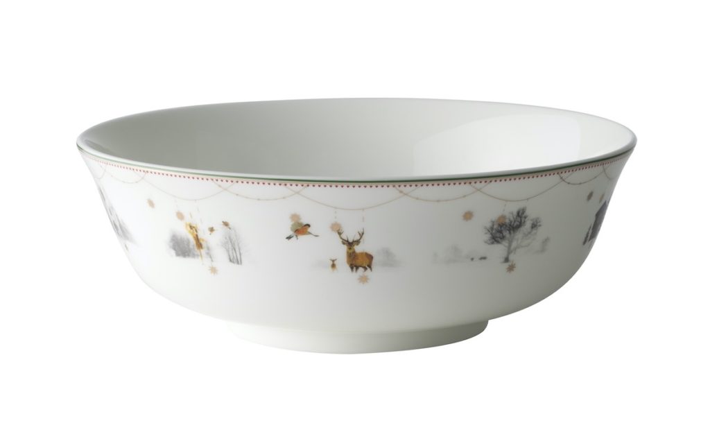 Weihnachtsservice, Wik & Walsøe, Porzellan aus Norwegen