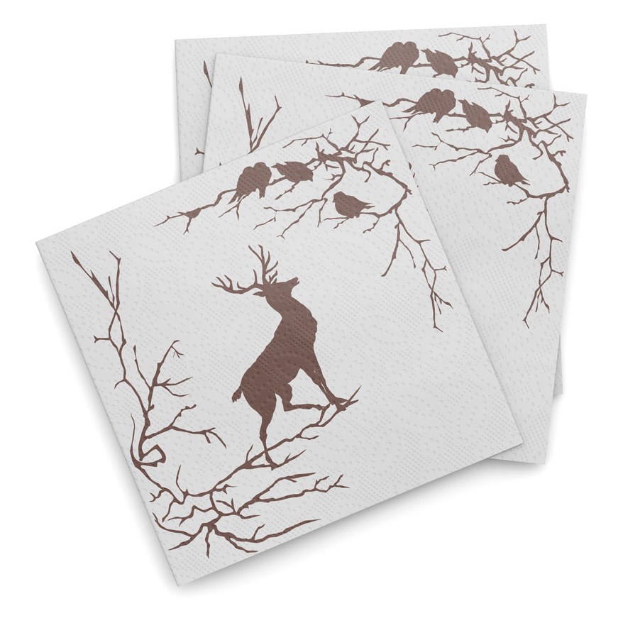 Weihnachtsservietten, Servietten, Skandinavien , Skandi Design, Skandi-Style 