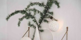 Skandinavische Weihnachtsdeko in Weiß, Dekoration, Scandi White, Wohnblog, skandinavisch, Skandi Style