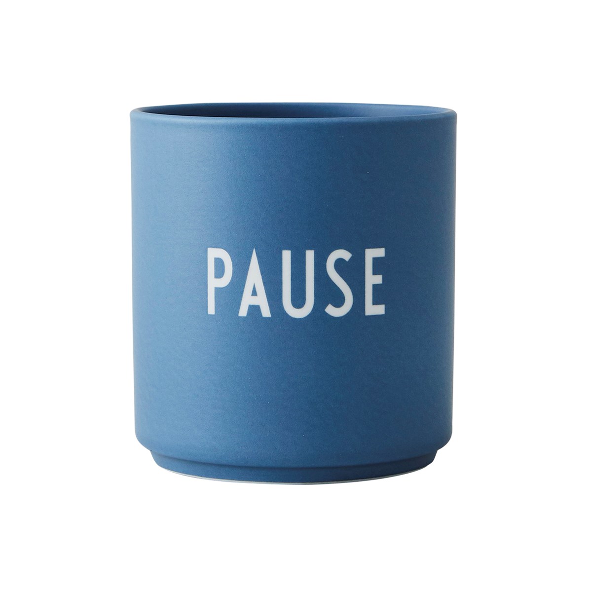 Design letters Becher Pause